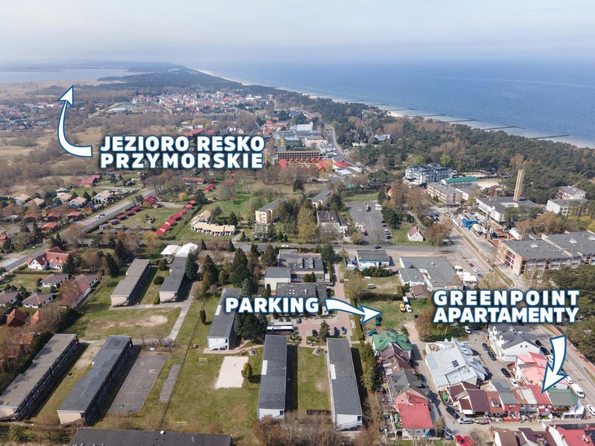 Apartamenty Greenpoint Dźwirzyno Dış mekan fotoğraf